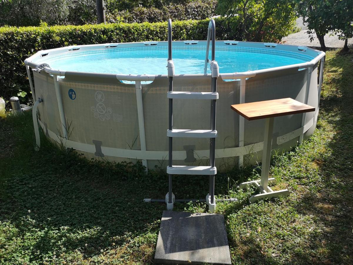 Parte Di Casa Con Giardino E Piscina Villa Pietrasanta Luaran gambar